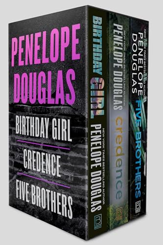 Penelope Douglas 3-Book Boxed Set: Birthday Girl, Credence, and Five Brothers — Paperback