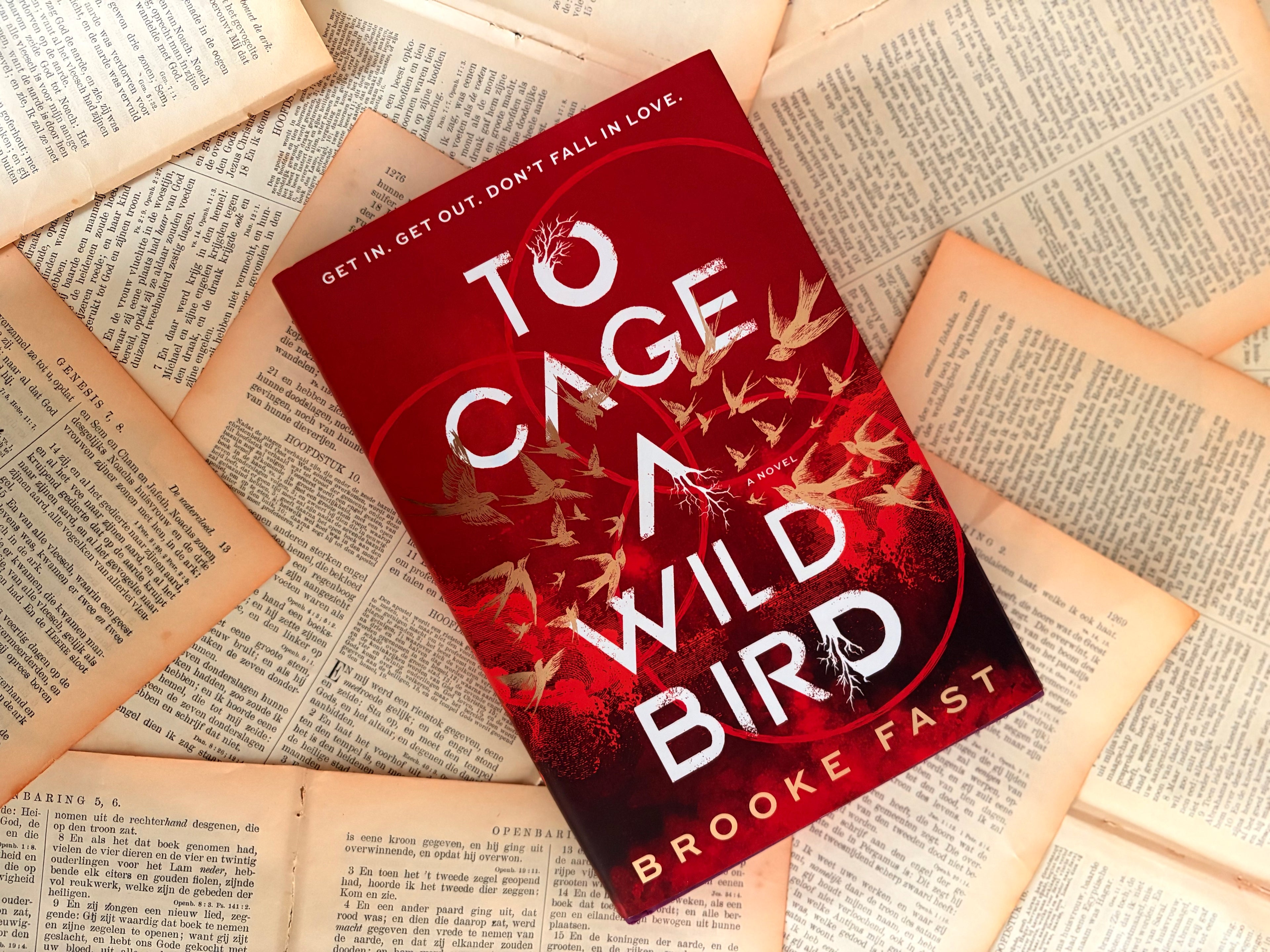 DELUXE LIMITED edition To cage a wild Bird door Brooke Fast - Engelstalig