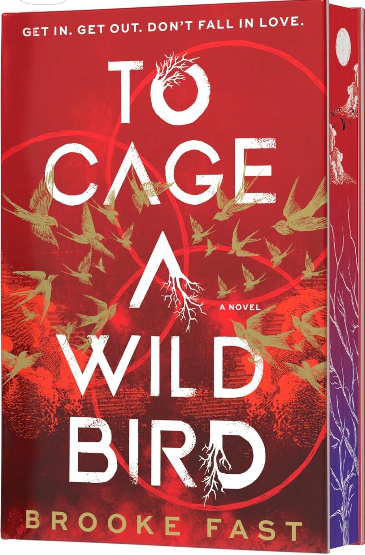 DELUXE LIMITED edition To cage a wild Bird door Brooke Fast - Engelstalig